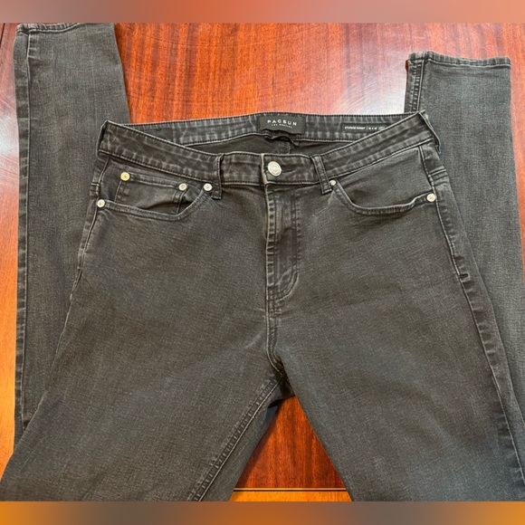 Men's Black Jeans Pacsun Stylish - Picture 6 of 9